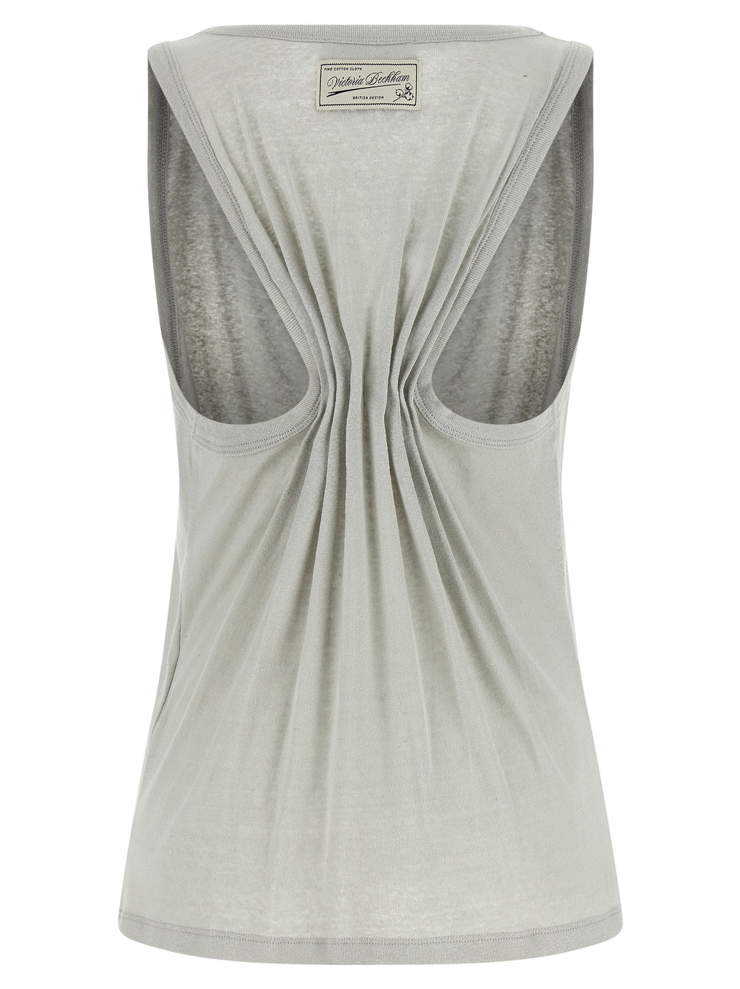 Victoria Beckham Split Tops - Gray | efe172a488ba0d6fefea050cbc6b55ee6663d285
