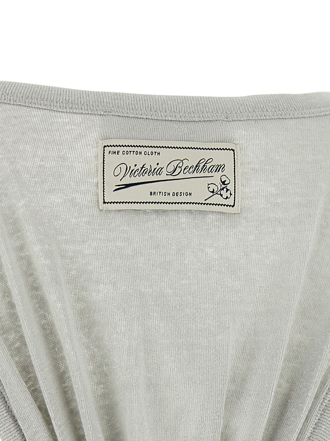 Victoria Beckham Split Tops - Gray | 66034b9435ee9c6a93aada9eda3384bc2c3098fb