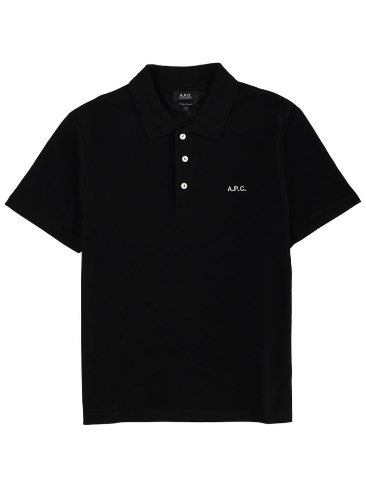 A.P.C. Polo - Black | 6f87e8c3ae9220b71c95751b77d5c1998ae14a12