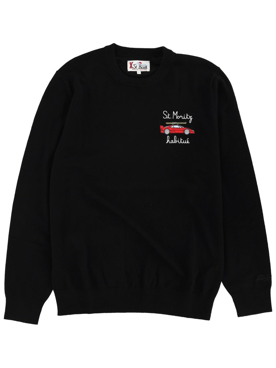 Mc2 Saint Barth Sweatshirts - Black | Wanan Luxury