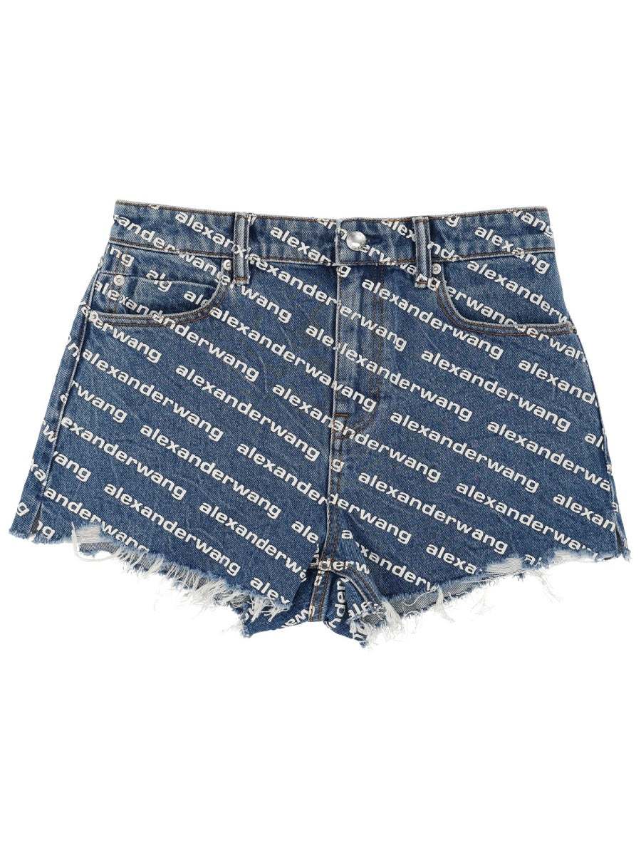 Alexander Wang Shorts - Blue | Wanan Luxury