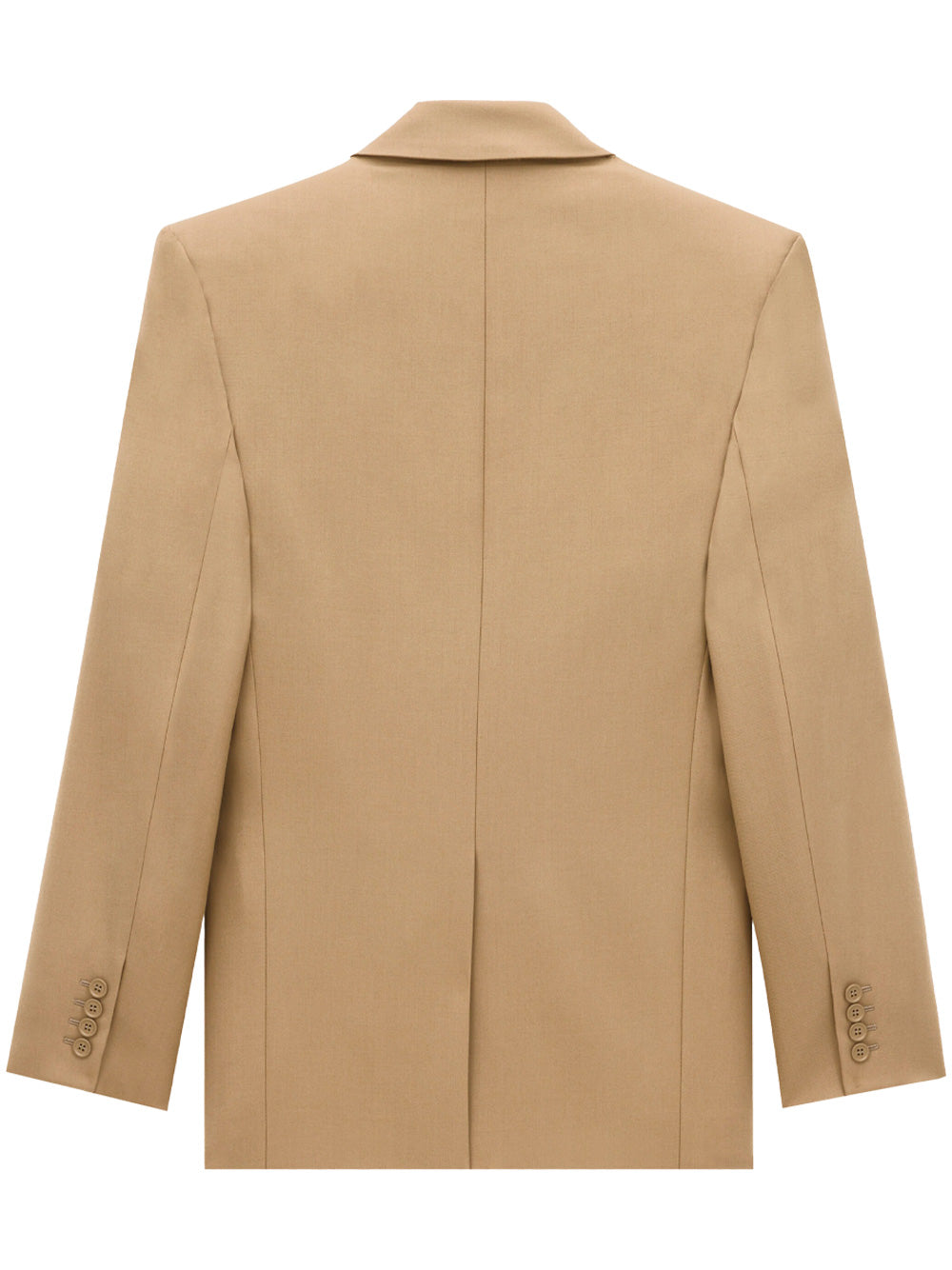 Saint Laurent Paris Blazer - Nude & Neutrals | eb869a795c1d7a89a24232a3243b1ef81e9308dd