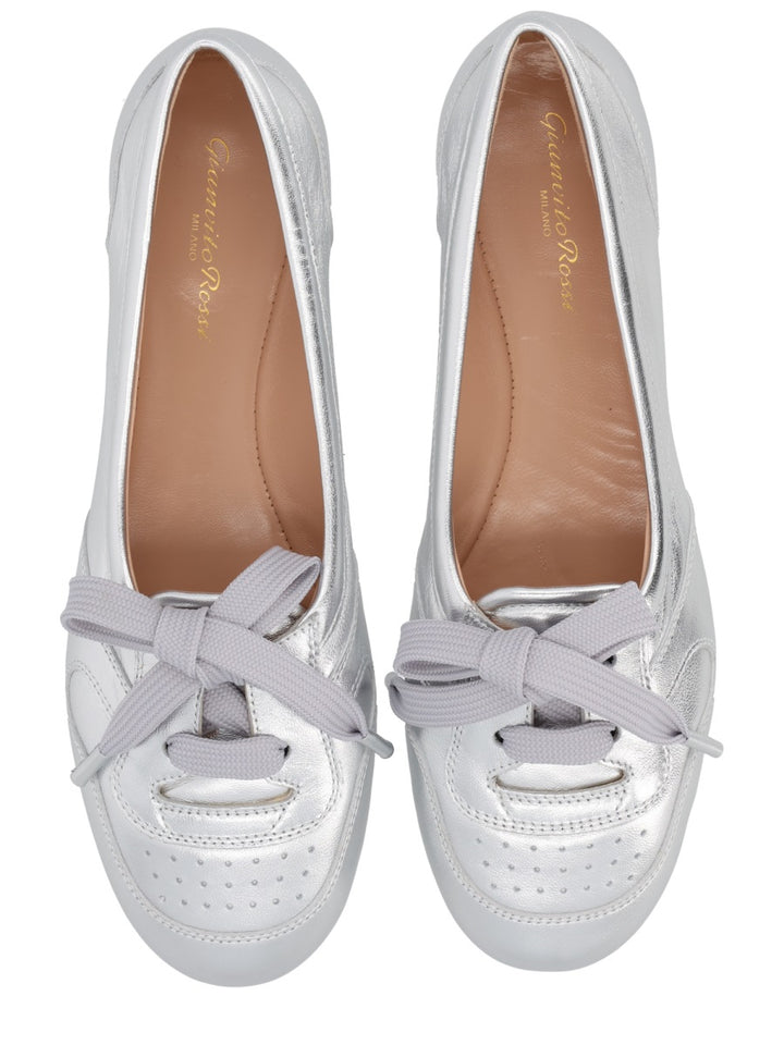 Gianvito Rossi Flat Shoes - Silver | Wanan Luxury