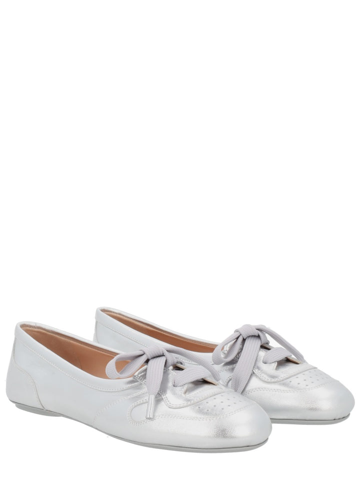 Gianvito Rossi Flat Shoes - Silver | Wanan Luxury