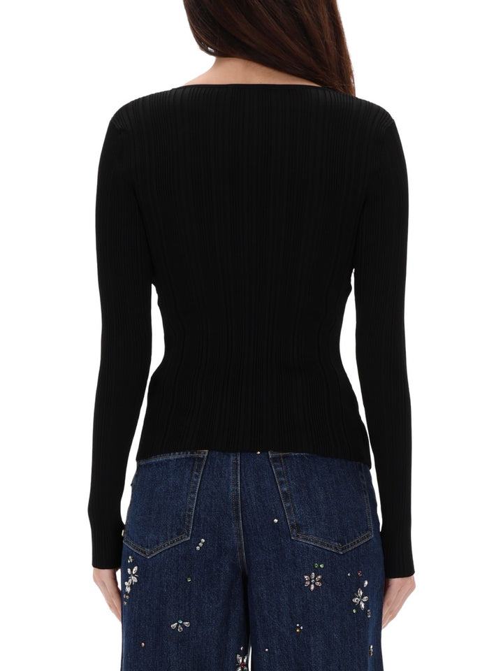 Self-Portrait Tops - Black | Wanan Luxury