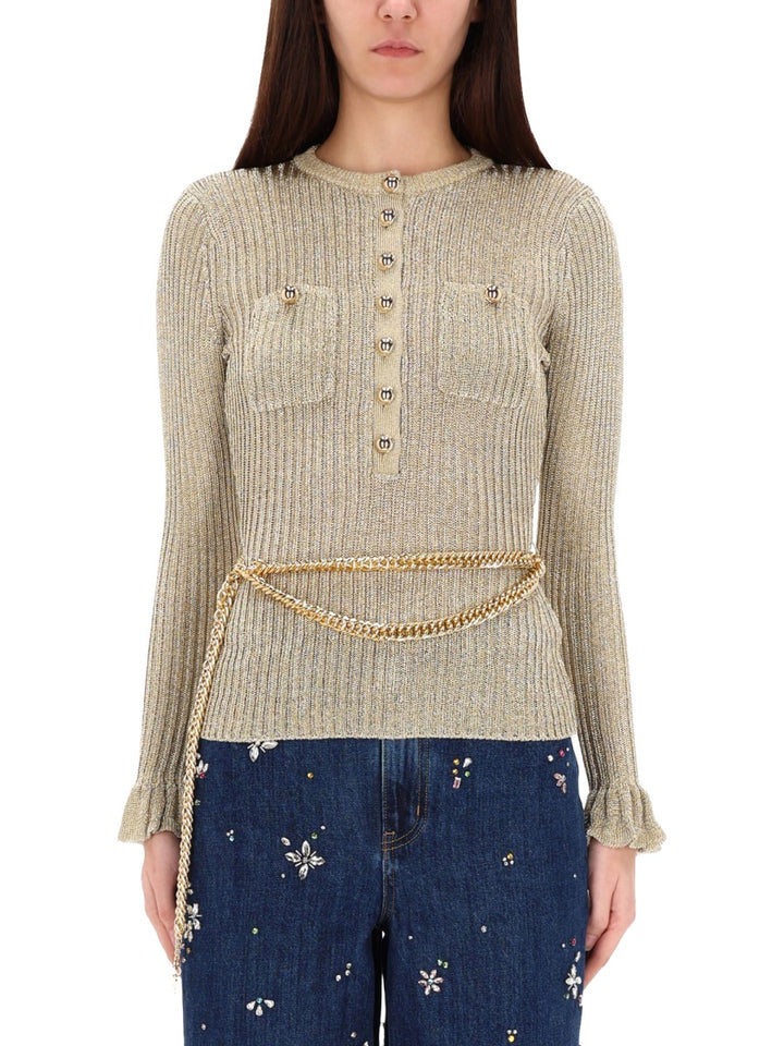 Self-Portrait Tops - Gold | Wanan Luxury