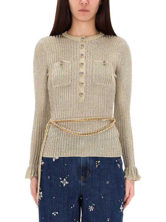 "Gold Lurex" Top