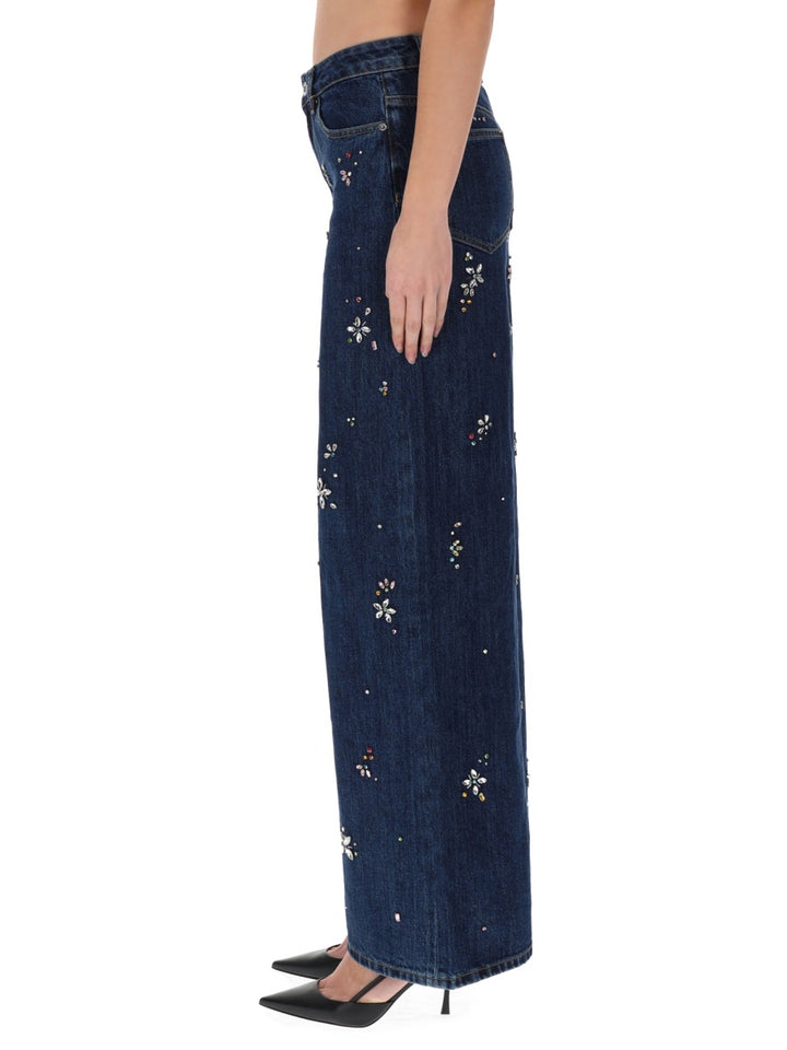 Self-Portrait Denim - Blue | Wanan Luxury