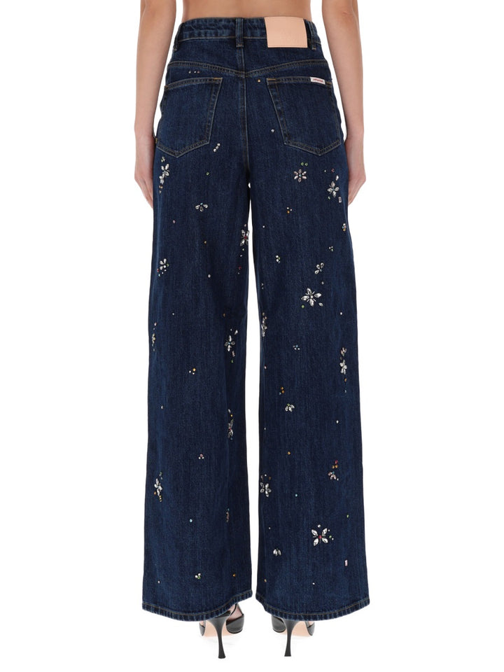 Self-Portrait Denim - Blue | Wanan Luxury