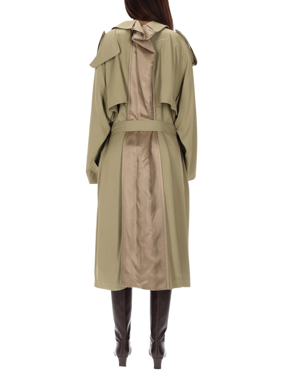 MM6 Maison Margiela Trenches - Beige | Wanan Luxury