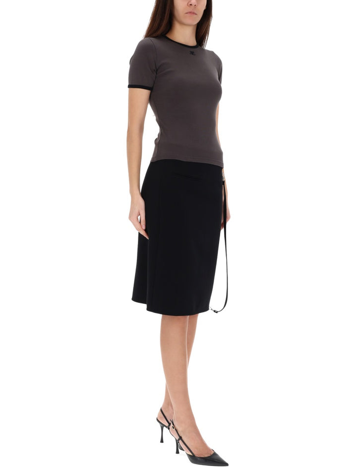 Courrèges T shirts - Grey | Wanan Luxury