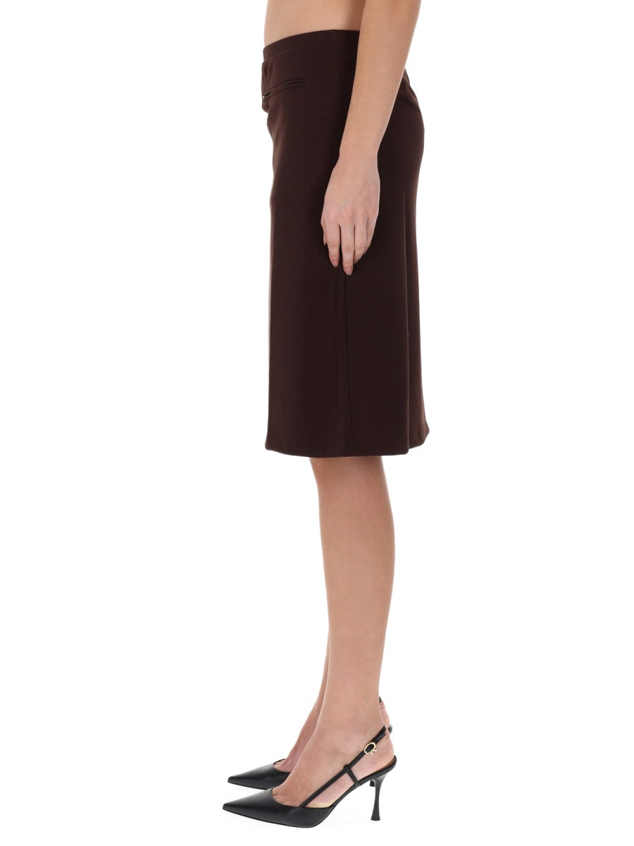 CourrèGes Skirts - Brown | c1cbf83428ad34a9d74189db32502d5ea22bd7a0