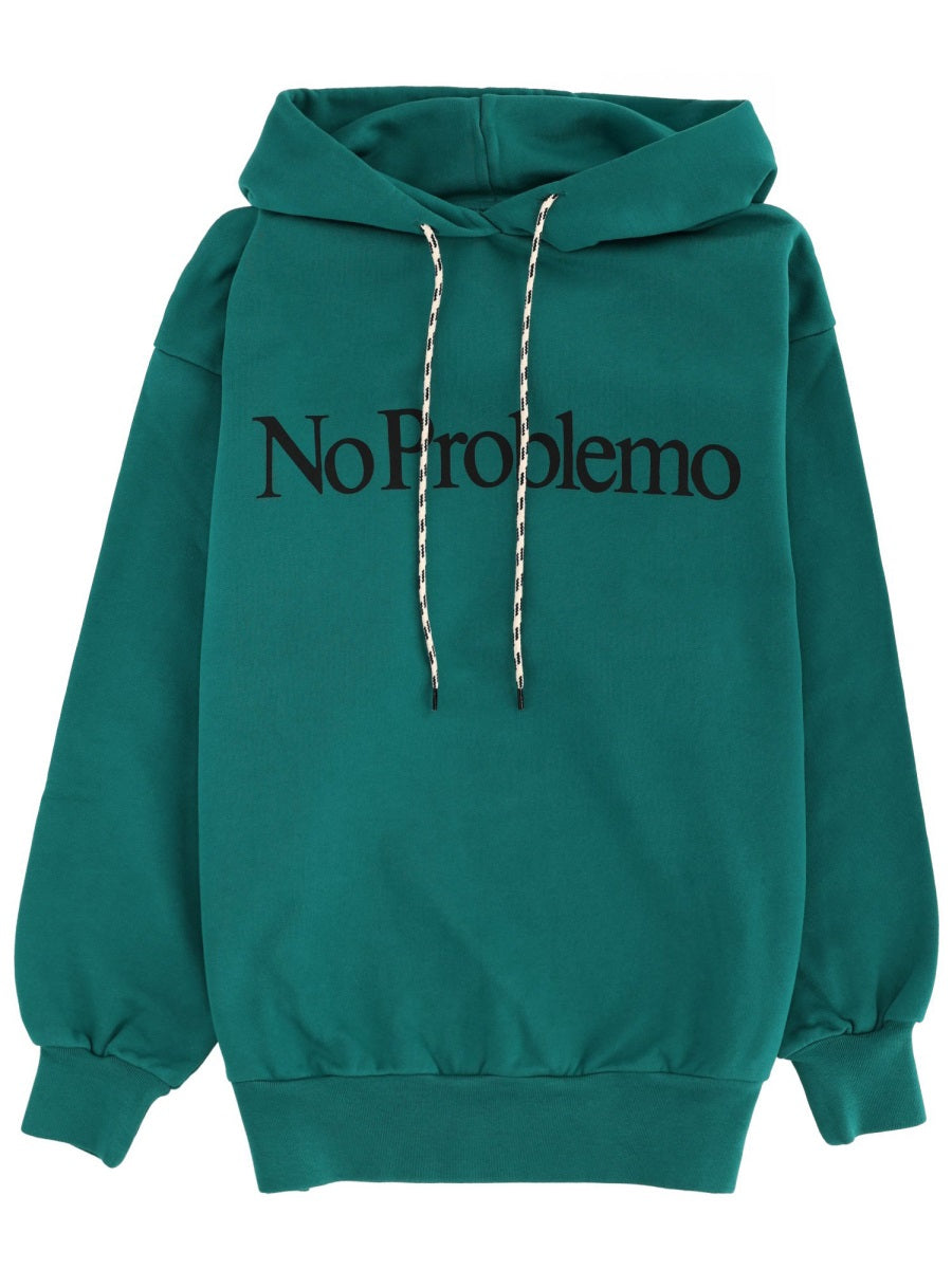 NO PROBLEMO Sweatshirts - Green | Wanan Luxury