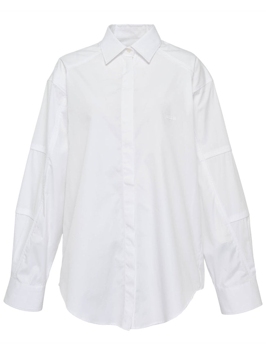 MSGM Shirts - White | Wanan Luxury