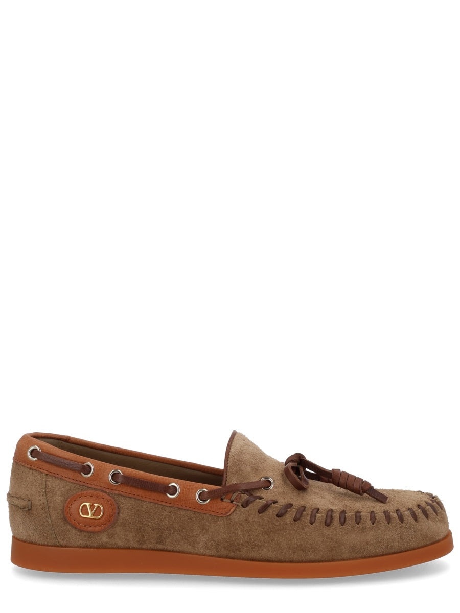 Valentino Garavani Loafers - Beige | 65ae8cd120fc869690a402fc60bf66db17d0c21c