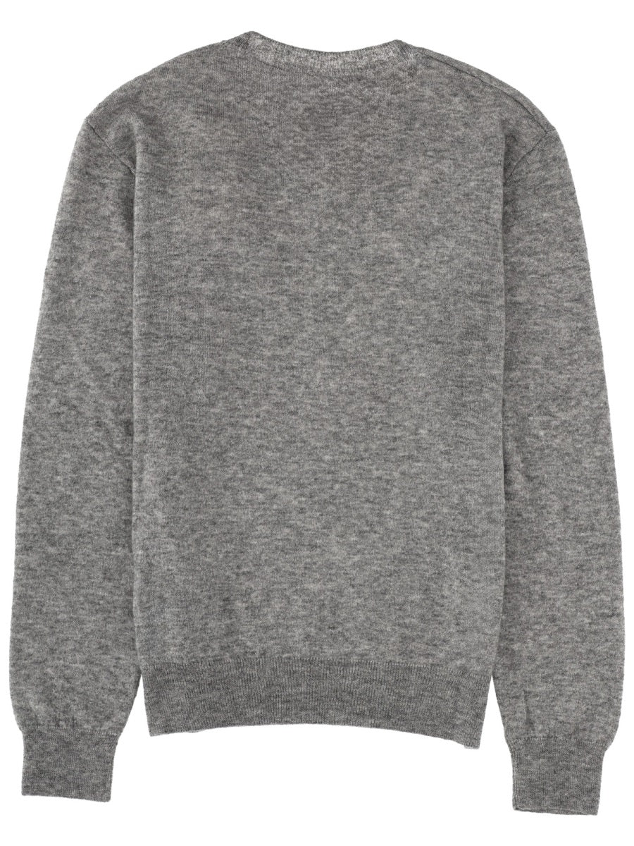 Saint Laurent Sweaters - Grey | d7dcd6509a36216ee0a39079db90da13053462bf