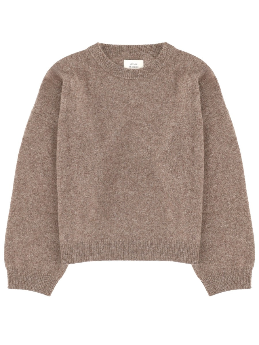 Loulou De Saison Sweaters - Powder | 2aae644a8f327d11e318a566fdd62b79275f1f7e