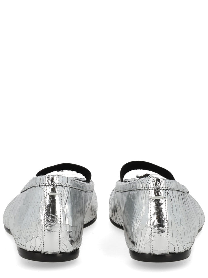 Maison Margiela Flat Shoes - Silver | 0b52df16a96d68a93f671f2b395eb19a86e50f4d