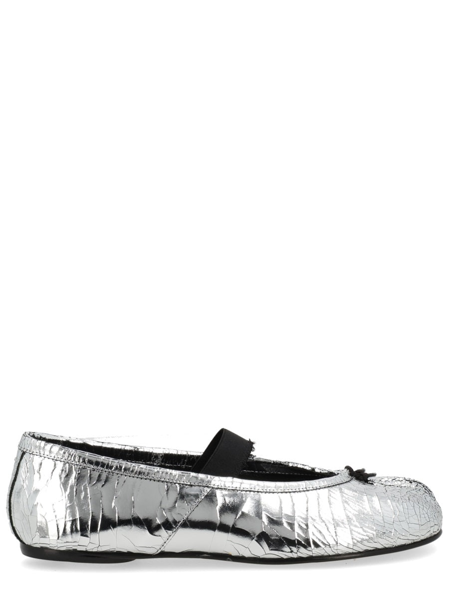 Maison Margiela Flat Shoes - Silver | 6426a63f82f18cdb1231fdbc5af66ca739338a85