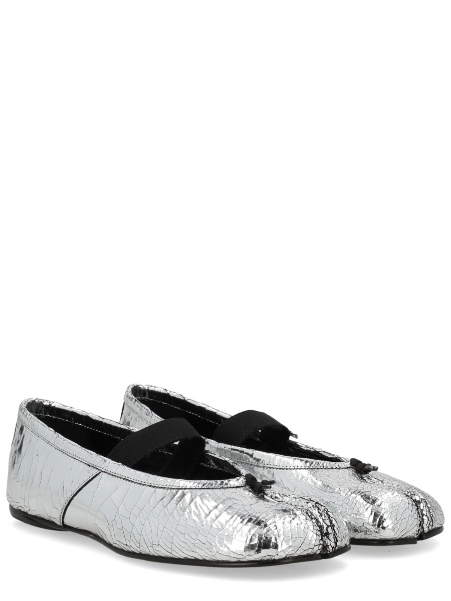 Maison Margiela Flat Shoes - Silver | 5938d6a33b920fad84c27b2a42337fafb8375ebc