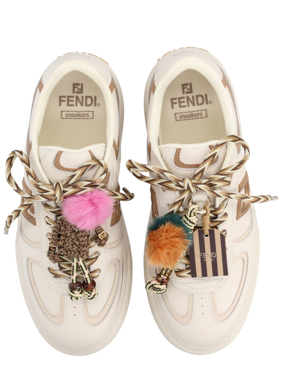 Fendi Sneakers - Beige | 6f7e46445eb05efa3626dba0e40c5a67a115ff7d