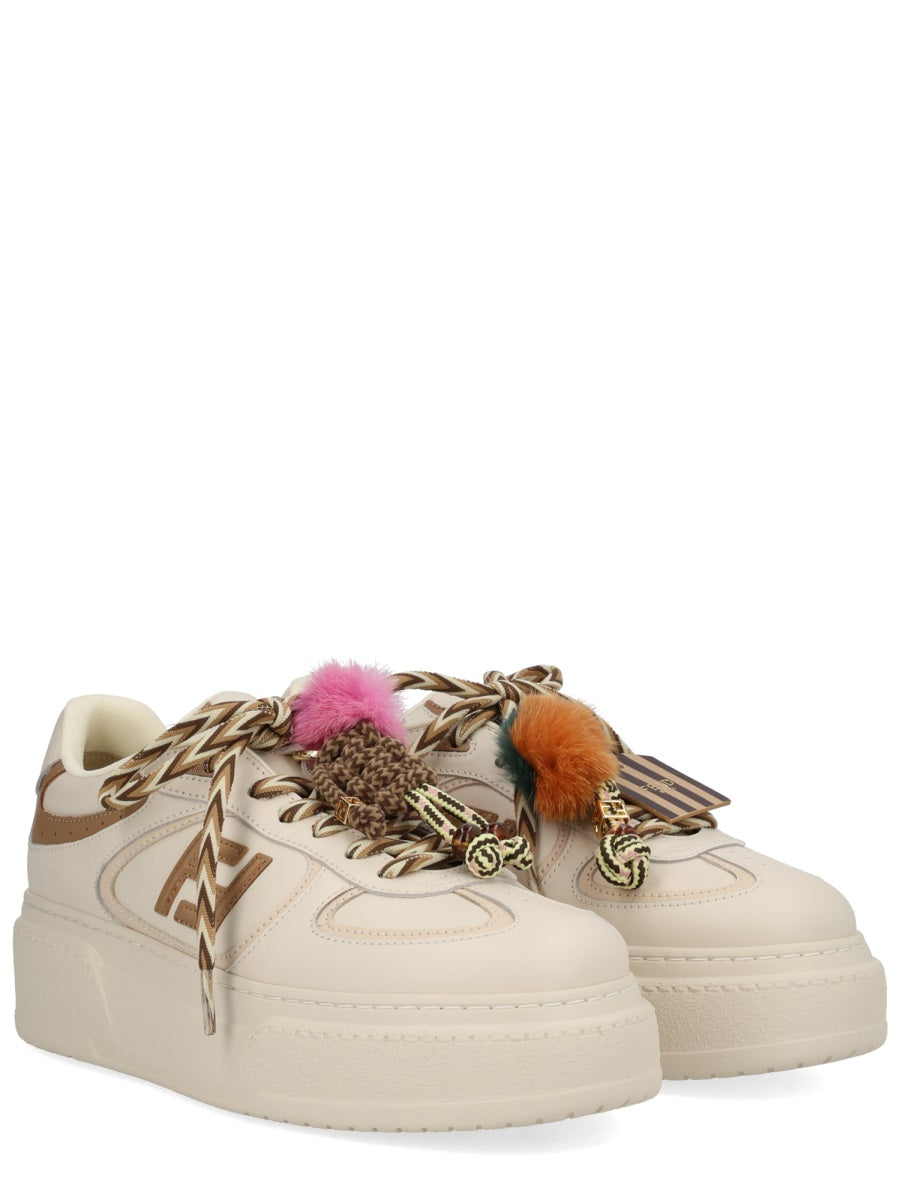 Fendi Sneakers - Beige | 537042e95d5532496bf64648043397723daff996