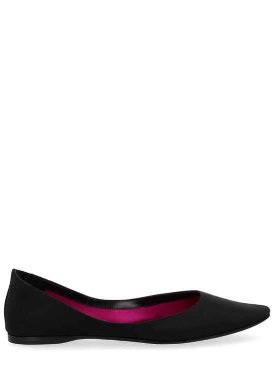 Crepe Satin Ballerina "Lou"