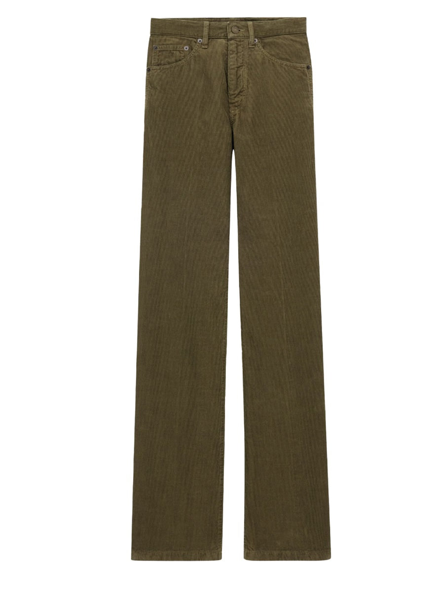 Saint Laurent Pants - Green | bd78fd490344a4706fac38b88529acdb9f939889