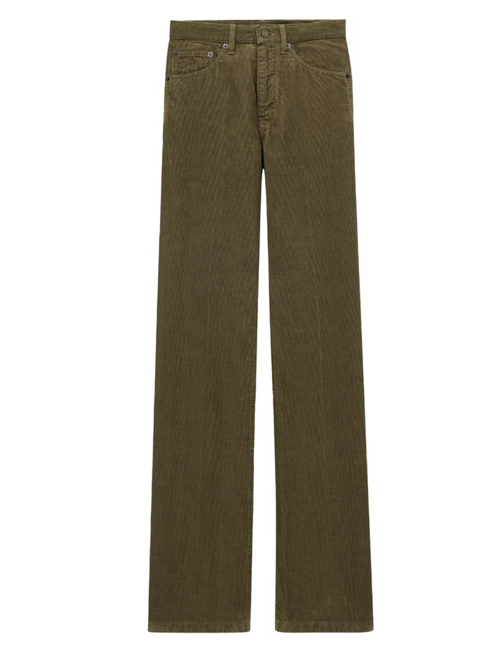 Saint Laurent Pants - Green | bd78fd490344a4706fac38b88529acdb9f939889