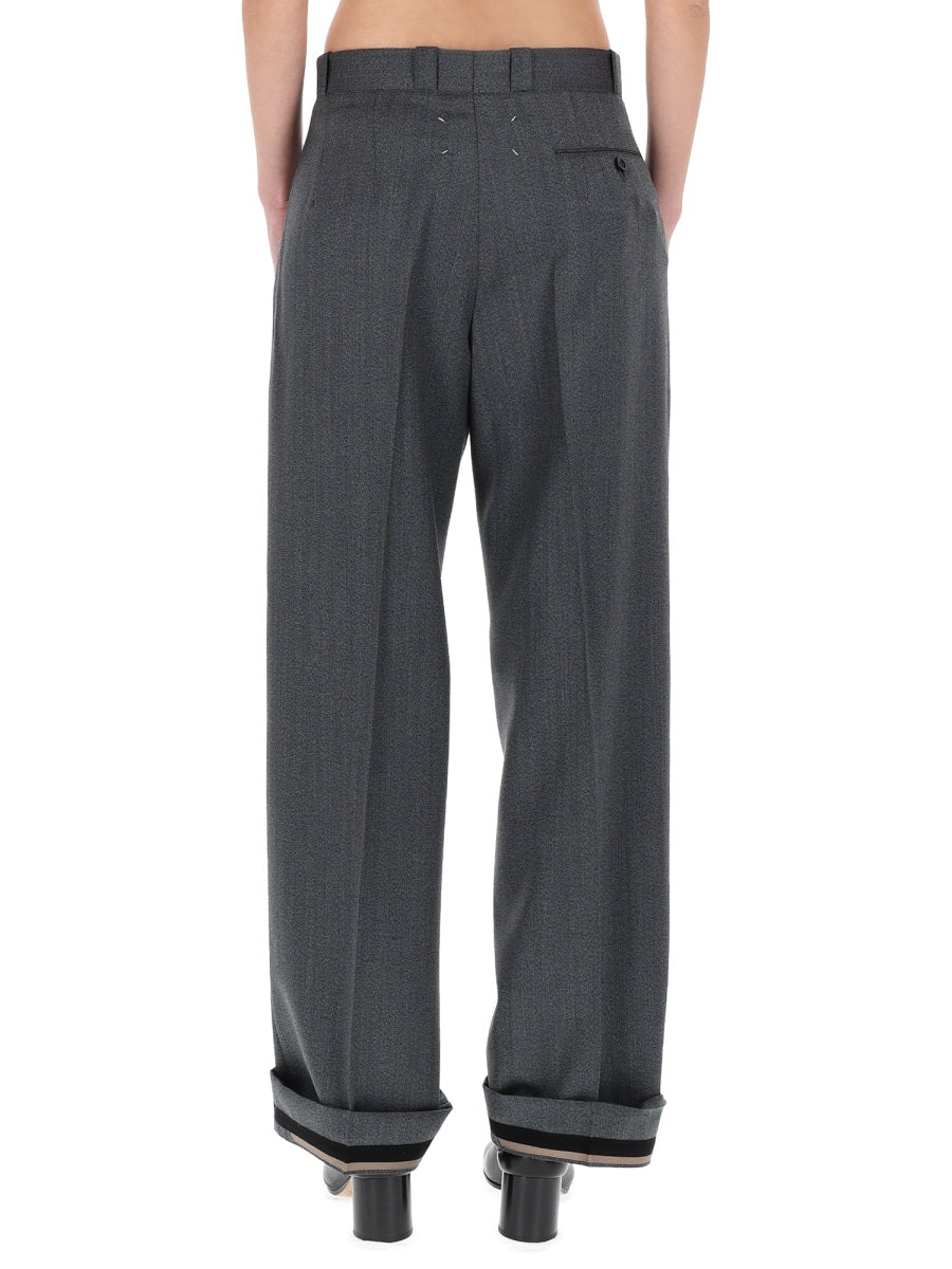 Maison Margiela Pants - Grey | f22970d6009c1bb0c1f0e4a0f5eb1325ed380753