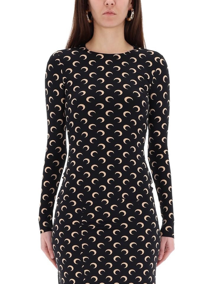 Marine Serre Tops - Black | 3cd29dd238354d0bb33714d37860866f08a4f6c4