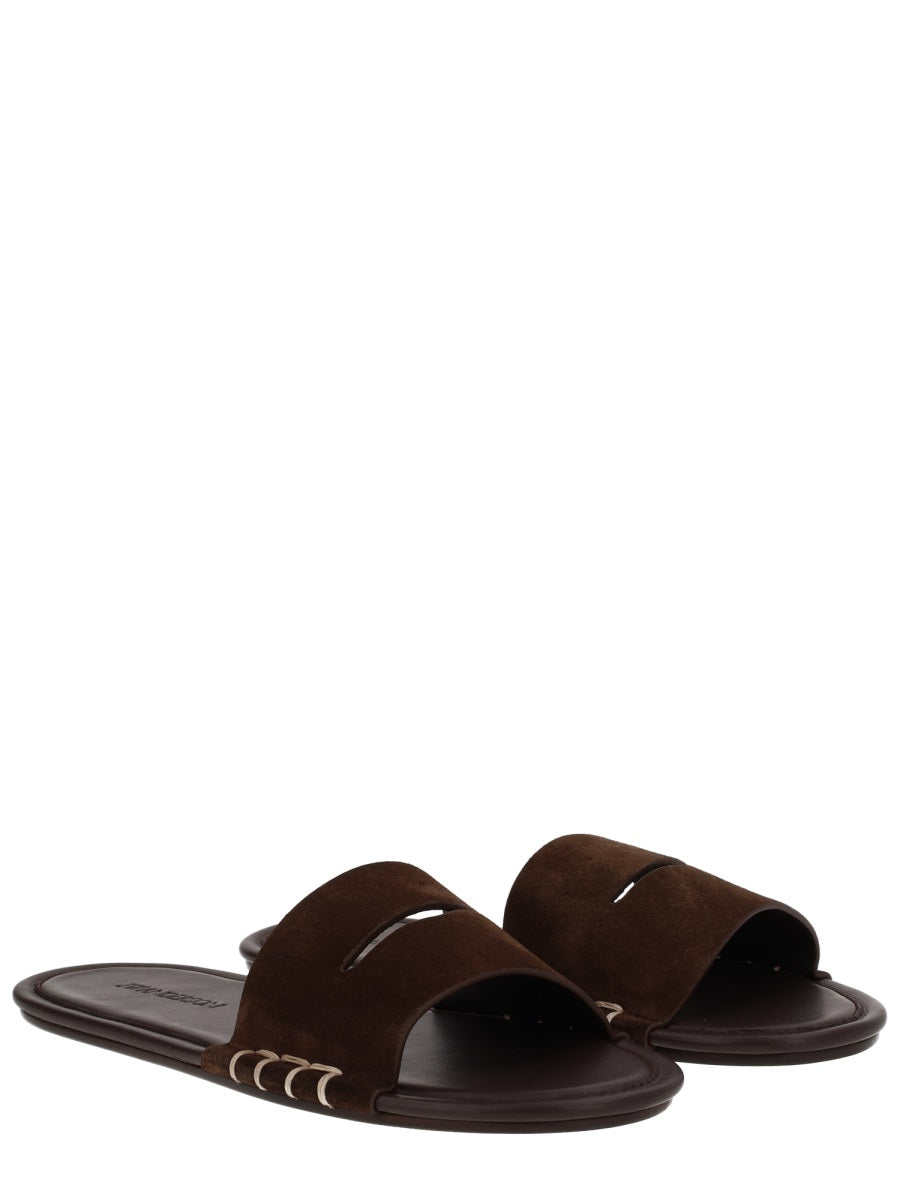 Jw Anderson Sandals - Brown | a528319f3ff24f67ba48dbddec7019517370e769