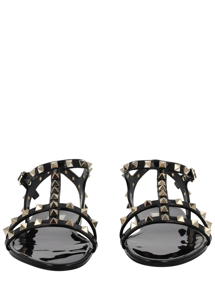 Valentino Garavani Sandals - Black | db993af31f69a87cb2c253561d656bf5e09f6450
