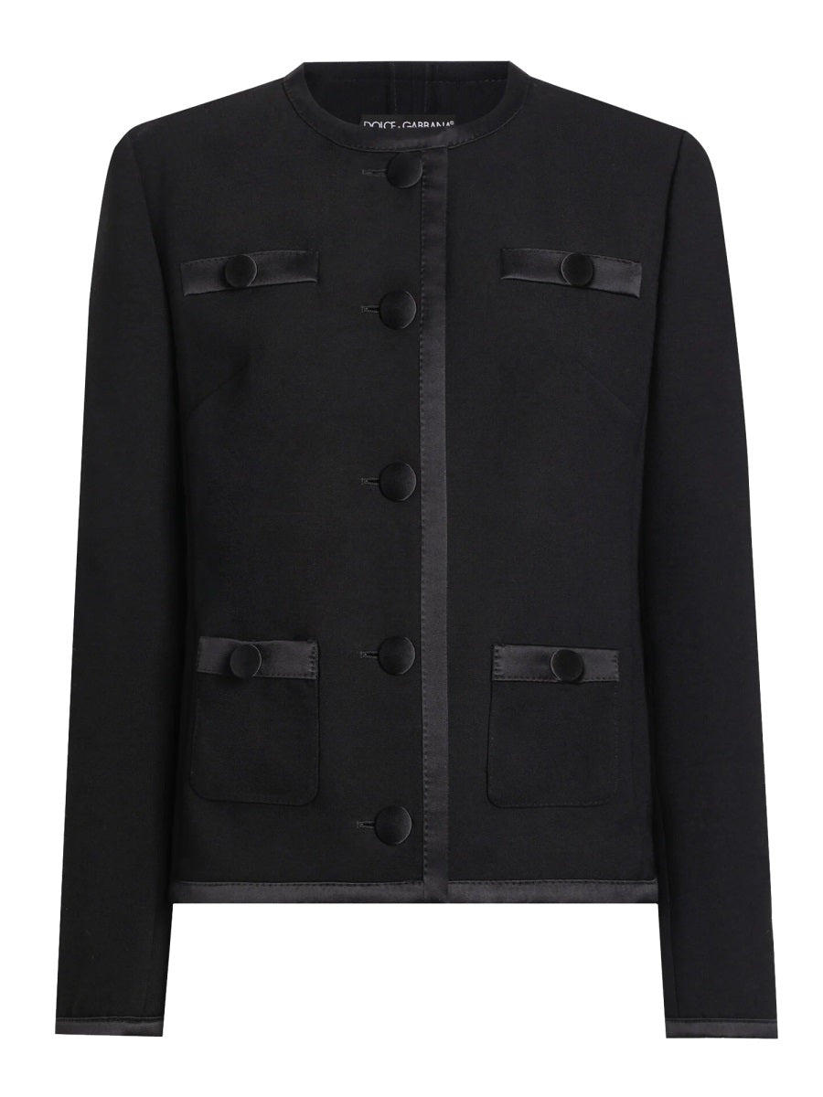 Dolce & Gabbana Jackets - Black | c04c9273b023093c51c5c0f7aab805e5bfb317cb