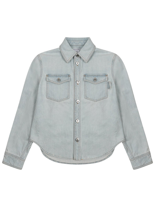 "Extra Bleach" Denim Shirt