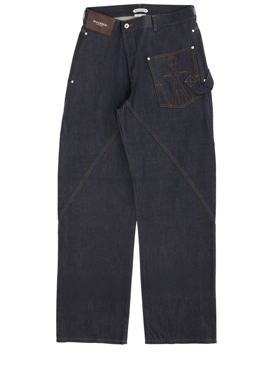 Jw Anderson Denim - Blue | 23a57f6d9e2856d10f064f4c4e841d03cd557eeb