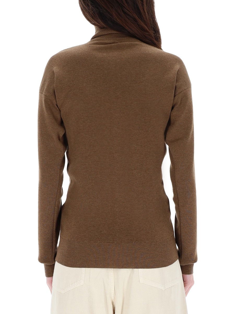 Lemaire Sweaters - Brown | 19d670b5bddc80aa2e8720490ad4a48befdf7f91