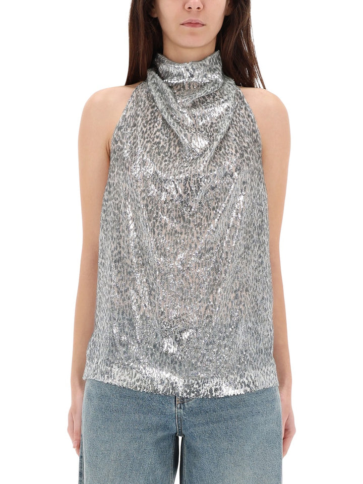 Stella Mccartney Tops - Silver | 587a6d9489cd7ae40427e7a6620225555922c8fc