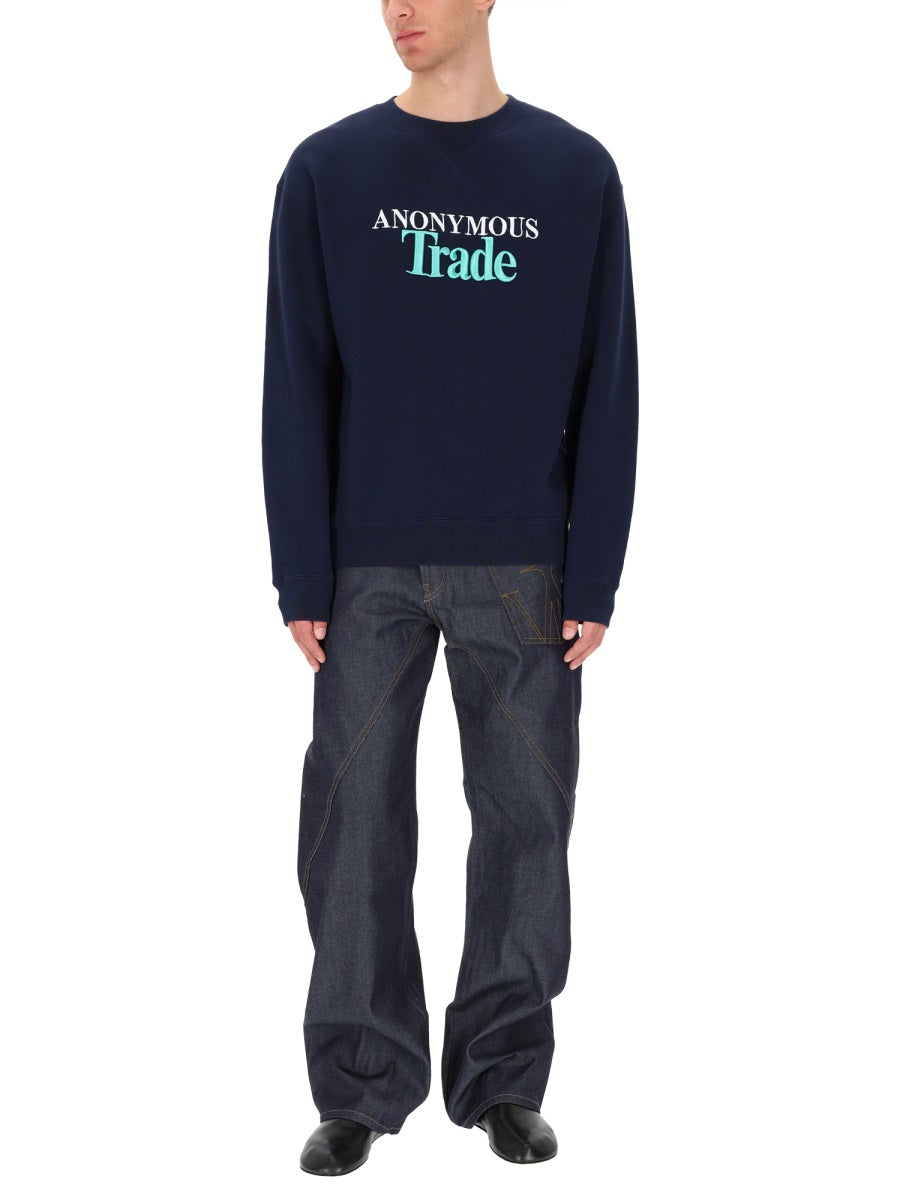 Jw Anderson Sweatshirts - Blue | 5c046006be5fb751d627e35ea64fe04d4872a0e0