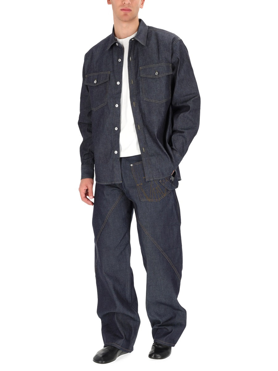 Jw Anderson Denim - Blue | 070825e6a7dca941b061a6116d8d856cc0fef1ec