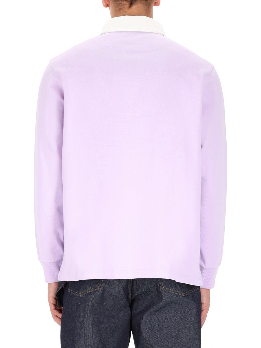 Jw Anderson Polo - Purple | 12893cd68098f39a7838fb07eeb9477312993461