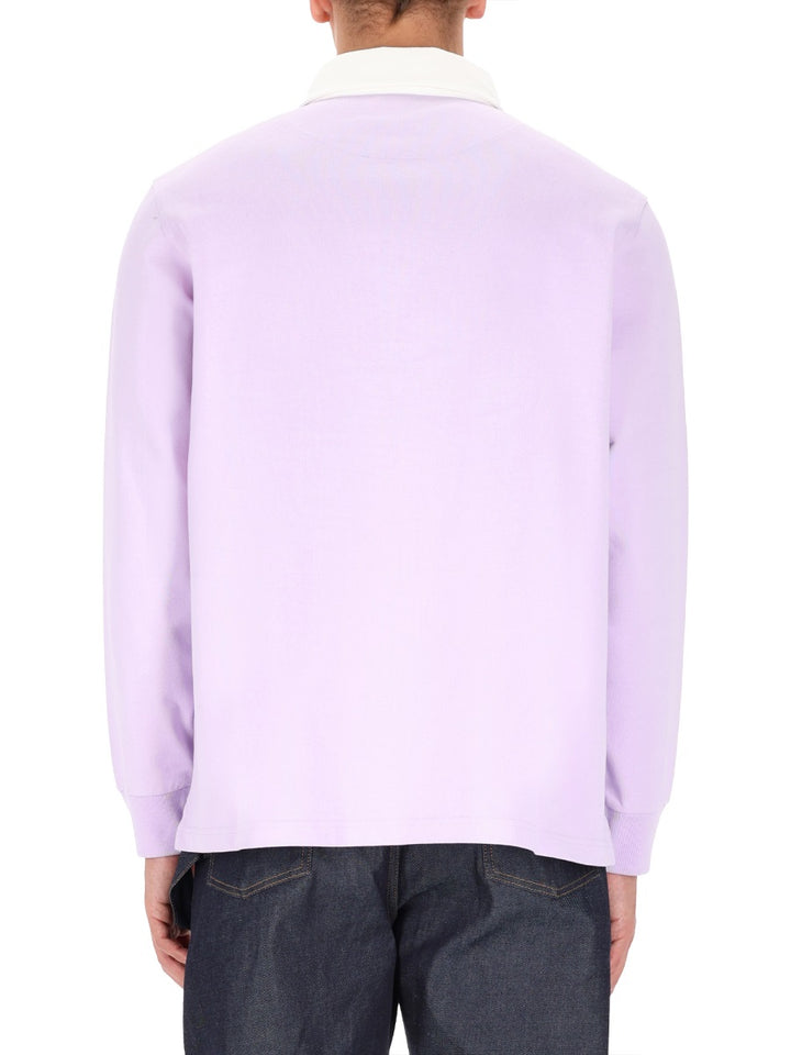 Jw Anderson Polo - Purple | 12893cd68098f39a7838fb07eeb9477312993461