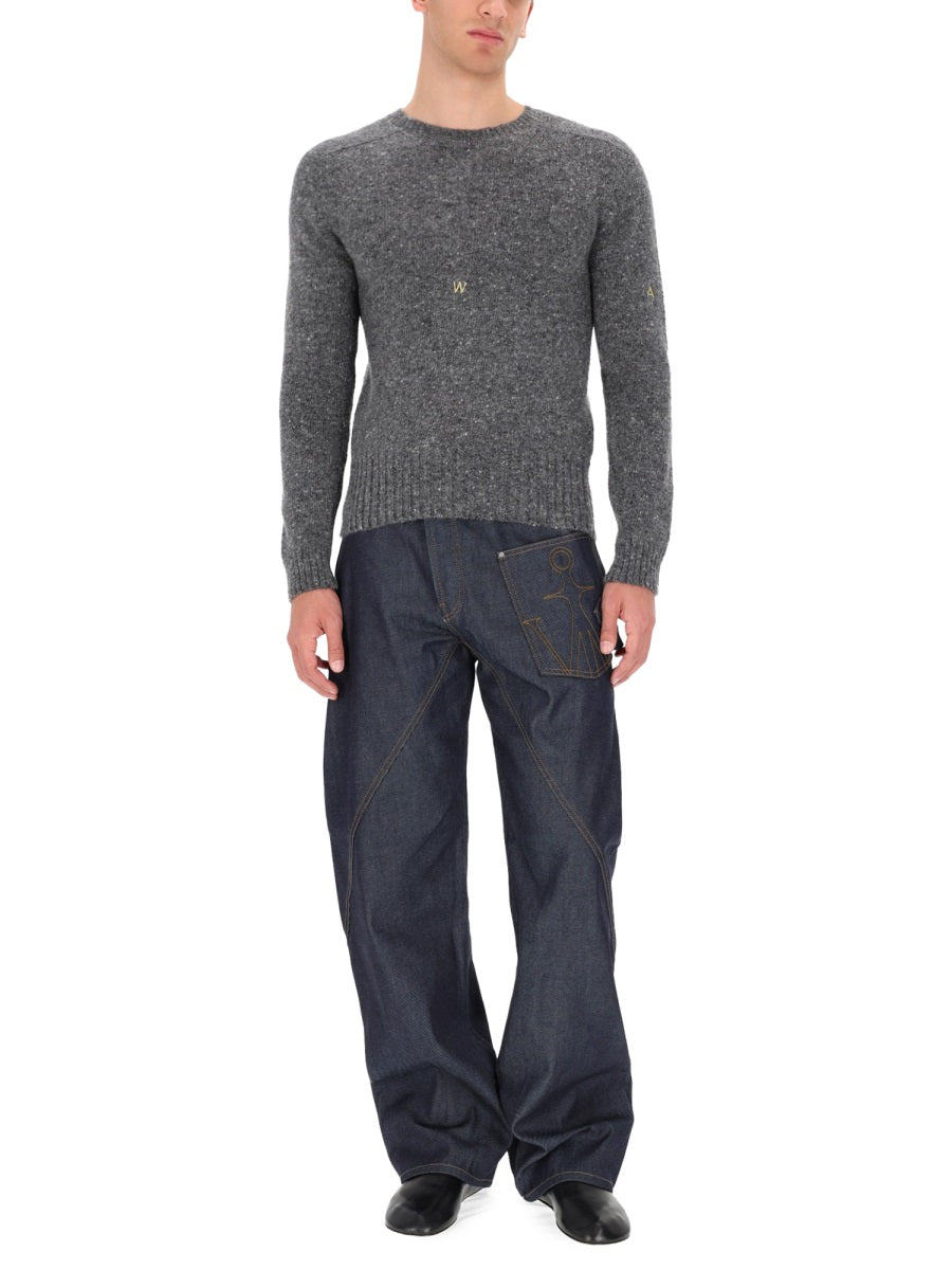 Jw Anderson Sweaters - Charcoal | 2abc8f18ec54a18fc0b7c25d6af37d6578b8dd48