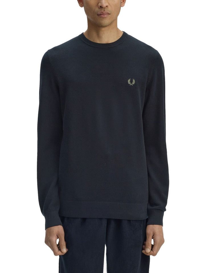 Fred Perry Sweatshirts - Blue | 537b0232cd1a32e7d54529f6fbd3b100232ddcaf