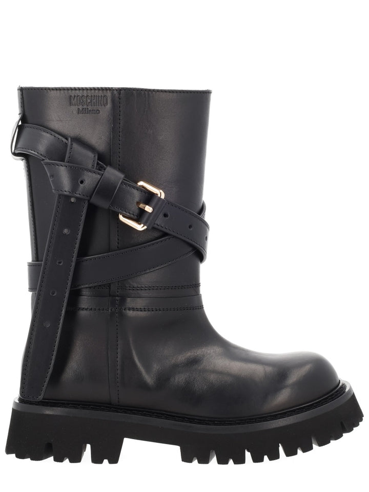 Moschino Boots - Black | eaefd42fffebc3cbeb2b5b8d646258ec61854ad7