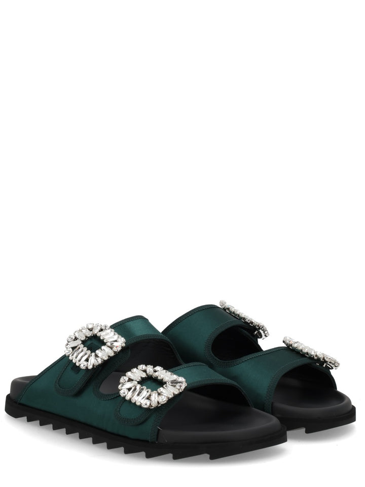 Roger Vivier Flat Shoes - Green | 10f184b9c84abf3df757a83ae27284e5abe2ebe9