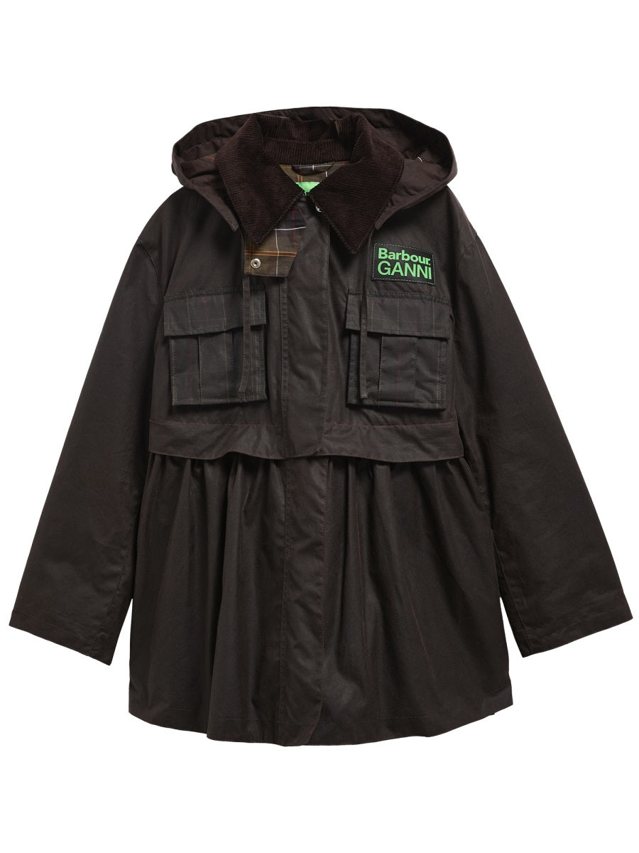 Barbour X Ganni Jackets - Brown | 9edf779e47fc909ef791d8211c8b2e1c0e438d4f