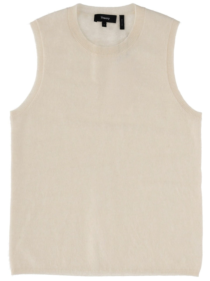 Theory Tops - Ivory | 3de3a6bbb4ae37bf4a66013895f7afee1a49d690