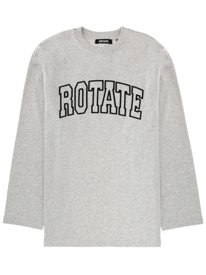 Rotate Birger Christensen T shirts - Grey | 8a06efed25c00089a6e833a6f782397e9c453b4e