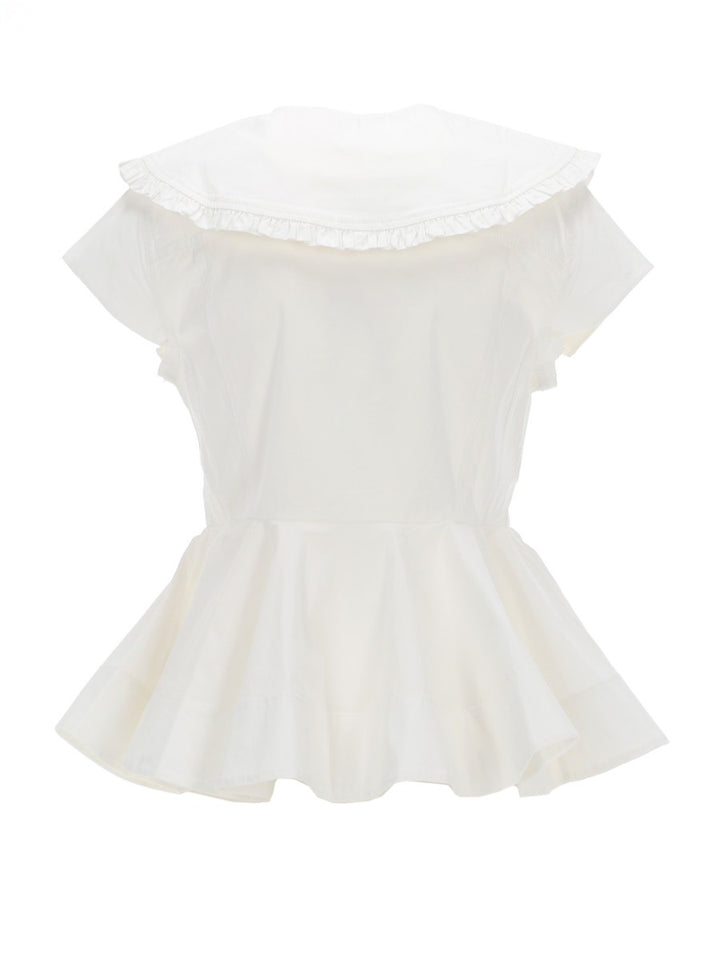 Ganni Shirts - White | 5d86e07fc7c7158fc0b6b3130308c54aadc27e36